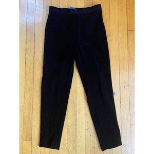 Ralph Ralph Lauren Black Micro Stunning Stretch Pants Ladies *
